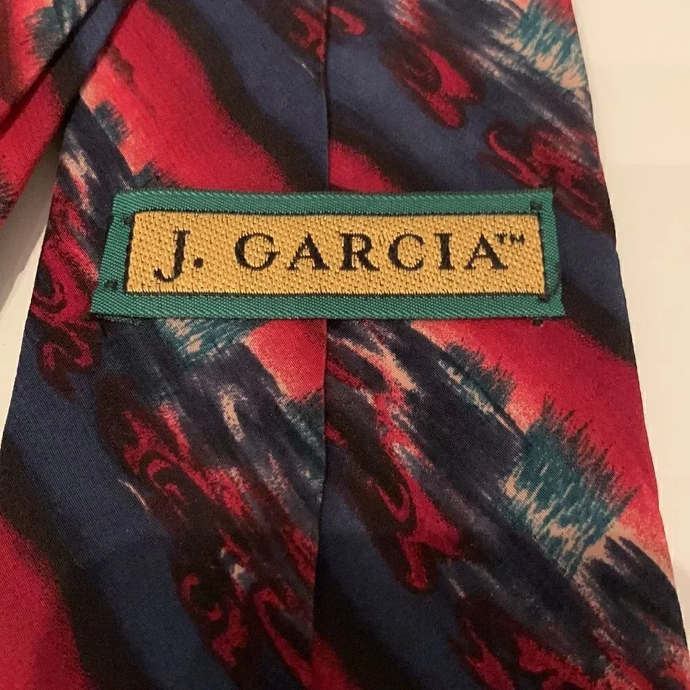 Two Vintage J. Garcia Neckties